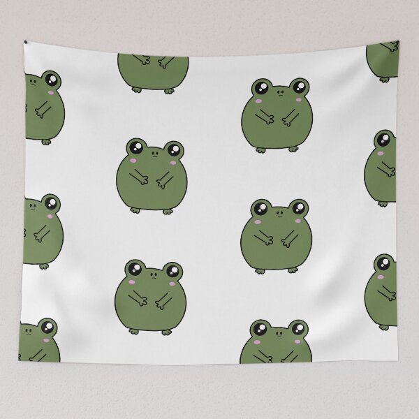 Item preview, Gus the anxious frog  designed and sold by Little Chaos Club.