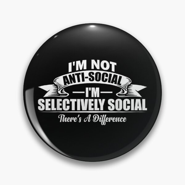 Item preview, Antisocial Quotes designed and sold by goombi-creative.