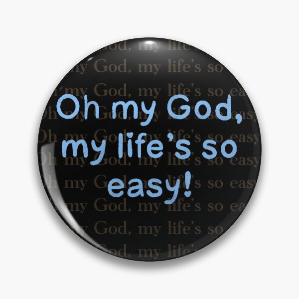 Item preview, “My life’s so easy!” Manifestation. Perfect gift for your manifestation queen / king.  designed and sold by ArsenicWitch.