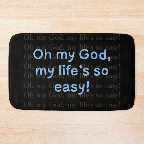 Item preview, “My life’s so easy!” Manifestation. Perfect gift for your manifestation queen / king.  designed and sold by ArsenicWitch.