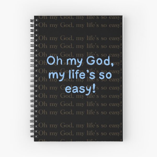 Item preview, “My life’s so easy!” Manifestation. Perfect gift for your manifestation queen / king.  designed and sold by ArsenicWitch.