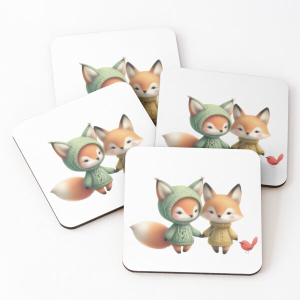 Item preview, Naive Foxes designed and sold by Beyondnote-Art.
