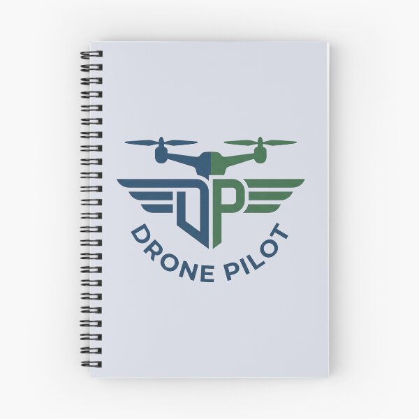 Item preview, Drone Pilot Wings Aviation Logo Quadcopter Graphic designed and sold by KiwiRider.
