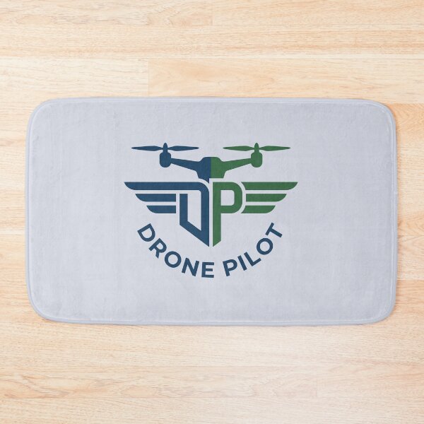 Item preview, Drone Pilot Wings Aviation Logo Quadcopter Graphic designed and sold by KiwiRider.
