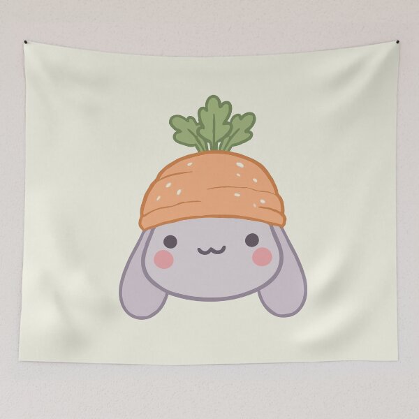 Item preview, Bunny Carrot Hat designed and sold by Gkinoki.