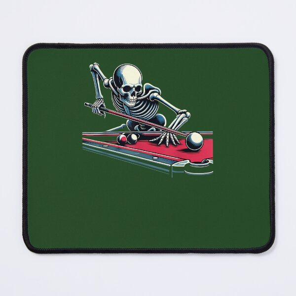 Item preview, Skeleton Playing Billiards Halloween Billiard Pool Snooker 726 designed and sold by findbeeingarden.