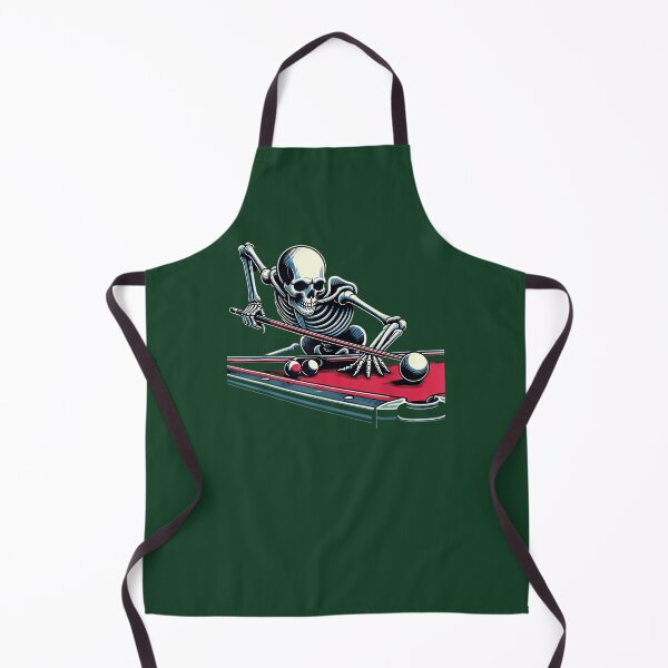 Item preview, Skeleton Playing Billiards Halloween Billiard Pool Snooker 726 designed and sold by findbeeingarden.