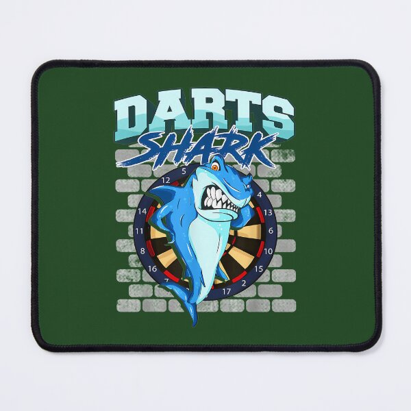 Item preview, Dart Team Player Shark Dartboard Darts Quote Gift 122 designed and sold by findbeeingarden.