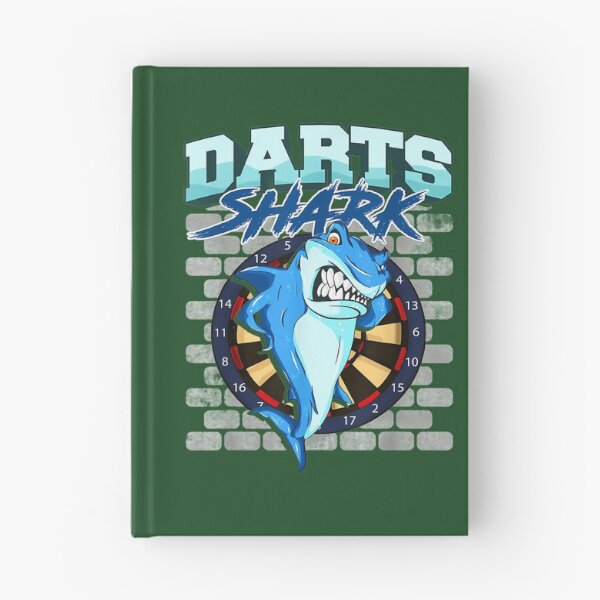 Item preview, Dart Team Player Shark Dartboard Darts Quote Gift 122 designed and sold by findbeeingarden.