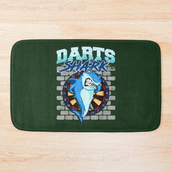 Item preview, Dart Team Player Shark Dartboard Darts Quote Gift 122 designed and sold by findbeeingarden.