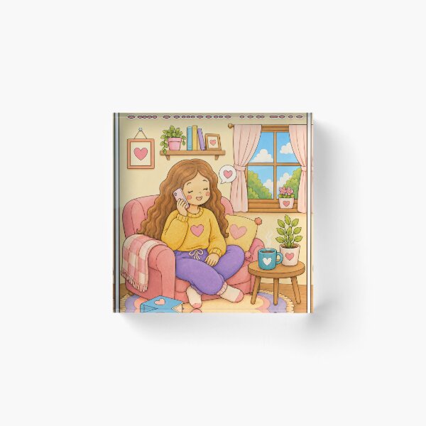 Item preview, Call Someone You Love – A Loving Call Brings Joy designed and sold by Kaistudio1111.