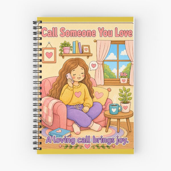 Item preview, Call Someone You Love – A Loving Call Brings Joy designed and sold by Kaistudio1111.