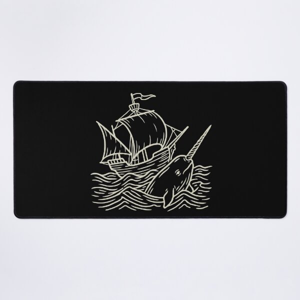 Item preview, Nautical Narwhal Ship designed and sold by Gkinoki.
