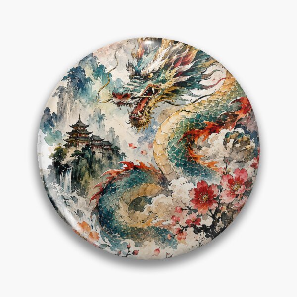 Item preview, Dragon Soars Across the Four Seas designed and sold by TeikunShop.