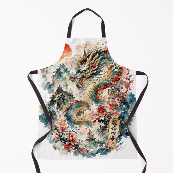 Item preview, Dragon Soars Across the Four Seas designed and sold by TeikunShop.