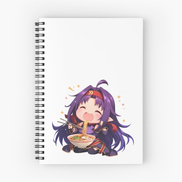 Item preview, Yuuki Sword Art Online Kawaii Ramen Chibi Happy Noodle Energy designed and sold by mildaclairmo.