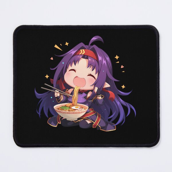 Item preview, Yuuki Sword Art Online Kawaii Ramen Chibi Happy Noodle Energy designed and sold by mildaclairmo.