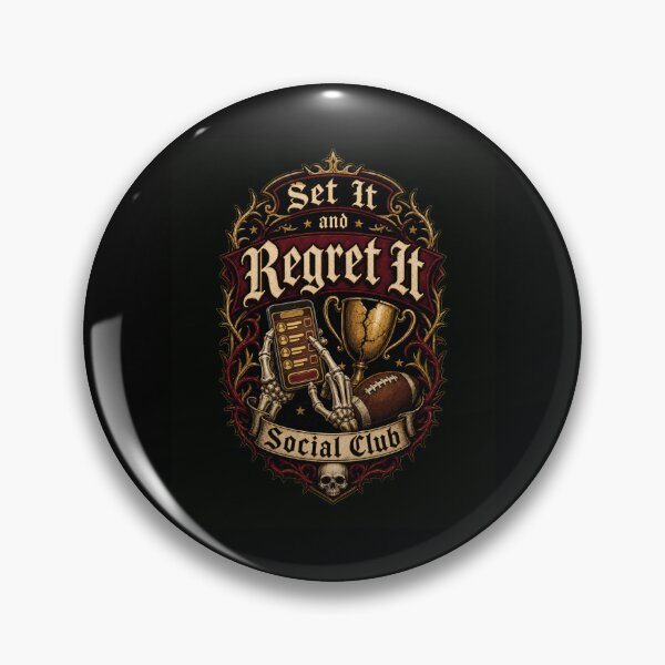 Item preview, Set It and Regret It Social Club designed and sold by snowry.