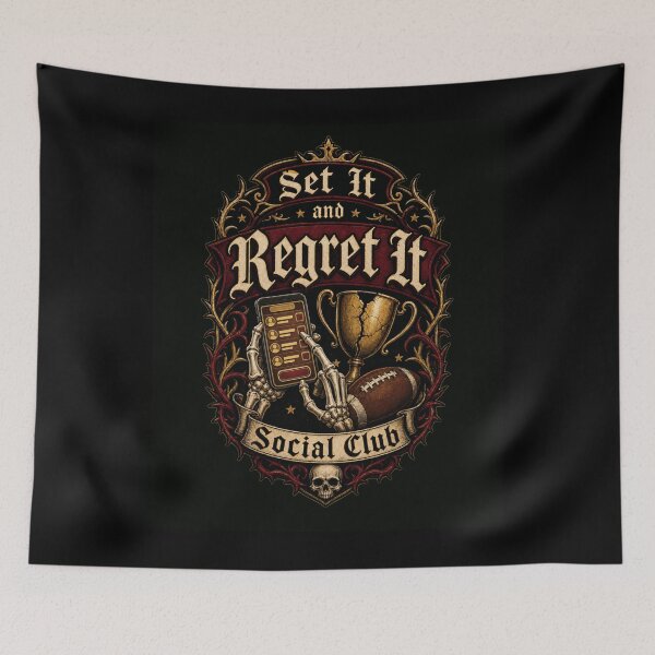 Item preview, Set It and Regret It Social Club designed and sold by snowry.