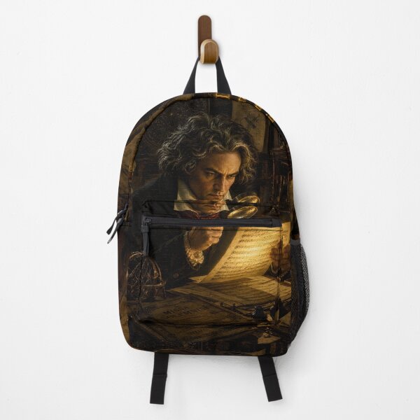 Item preview, Beethoven Quote: Don't only practice your art, but force your way into its secrets - Dark Academia Classical Music Mastery Art designed and sold by DoReMiStudio.