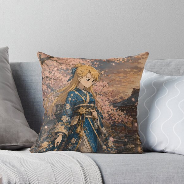 Item preview, Riza Hawkeye Fullmetal Alchemist Sakura Kimono Sunset designed and sold by mildaclairmo.
