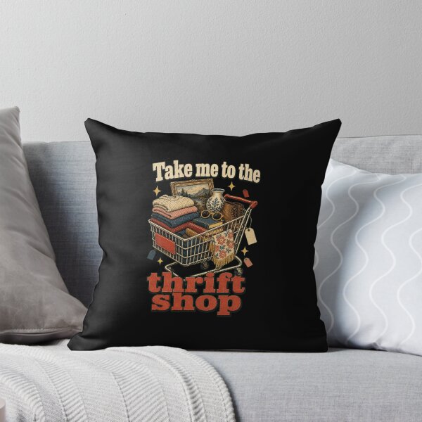 Item preview, Take me to the thrift shop vintage shopping cart designed and sold by snowry.