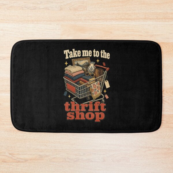 Item preview, Take me to the thrift shop vintage shopping cart designed and sold by snowry.