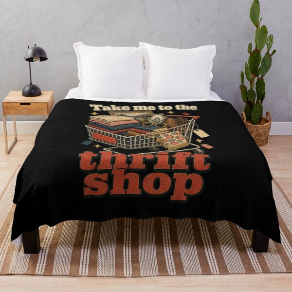 Item preview, Take me to the thrift shop vintage shopping cart designed and sold by snowry.