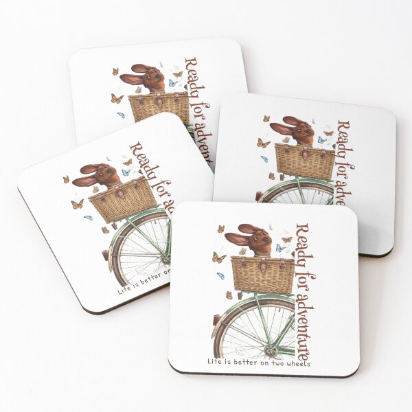 Item preview, Ready for Adventure Dachshund on Bicycle Artwork designed and sold by IvanaIka.