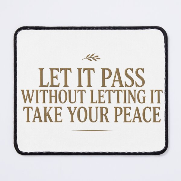 Item preview, Let It Pass Keep Your Peace designed and sold by syotos-ai.