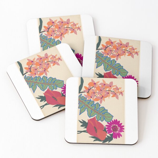 Item preview, Floral retro colorful design designed and sold by Lara L. Bowers.