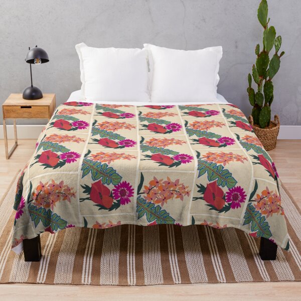 Item preview, Floral retro colorful design designed and sold by Lara L. Bowers.