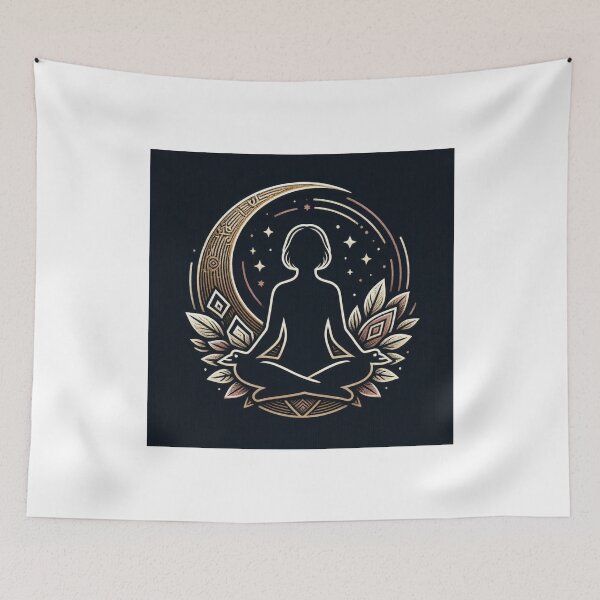 Item preview, Moon Garden Meditation designed and sold by Yogeshwaraya.