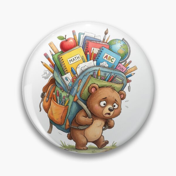 Item preview, Cute Back to School - School Days - 1st Day of School designed and sold by VibranPalette.