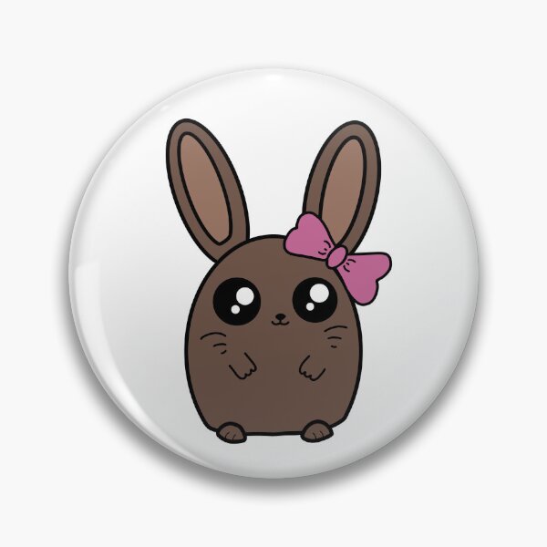 Item preview, Poppy the enthusiastic bunny designed and sold by Little Chaos Club.