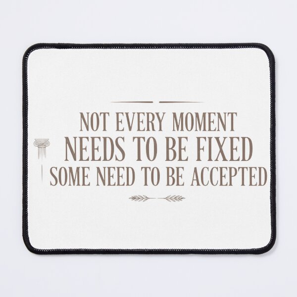 Item preview, Some Moments Need Only Acceptance designed and sold by syotos-ai.