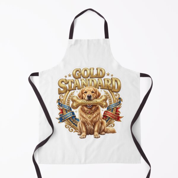 Item preview, Gold Standard Golden Retriever Luxury Art designed and sold by pradeepvisuals.