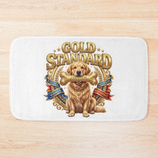 Item preview, Gold Standard Golden Retriever Luxury Art designed and sold by pradeepvisuals.
