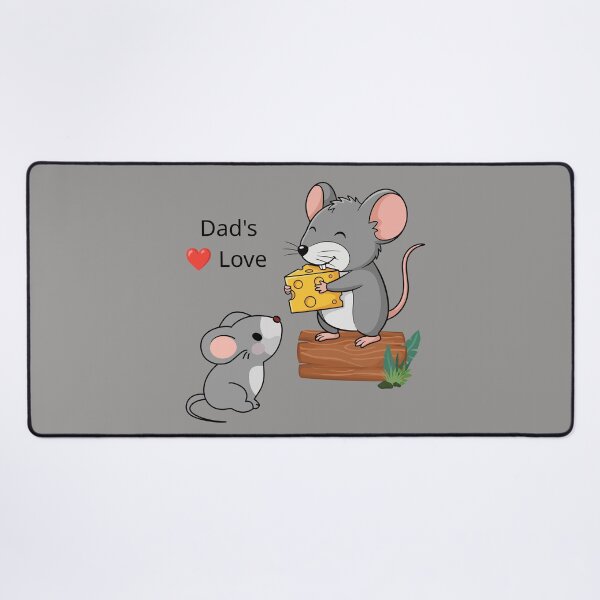 Item preview, Father's Love Mouse Cheese Gift designed and sold by CREATIVE HIVE.