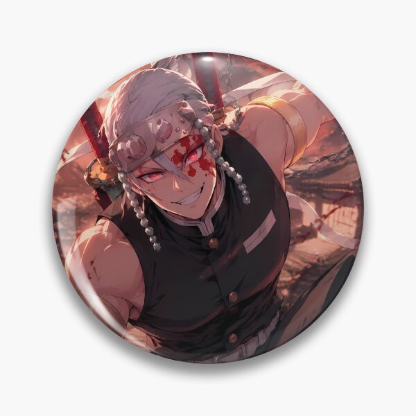 Item preview, Tengen Uzui Demon Slayer Flashy Sunset Champion designed and sold by mildaclairmo.