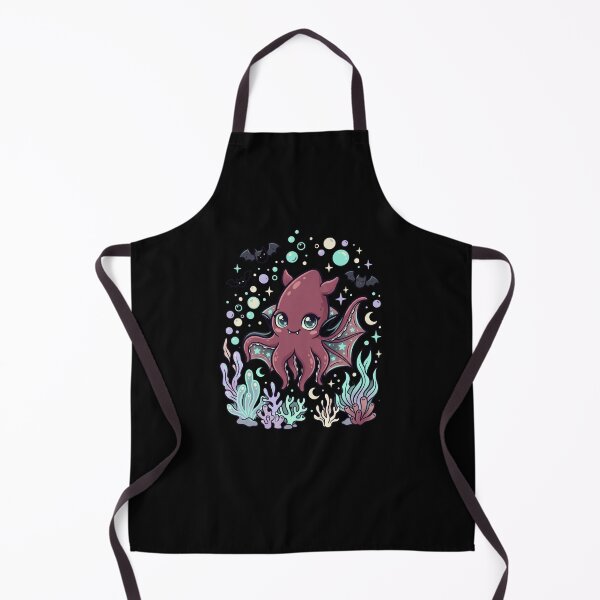Item preview, Kawaii Vampire Squid Bat Wings Ocean Creature designed and sold by snowry.