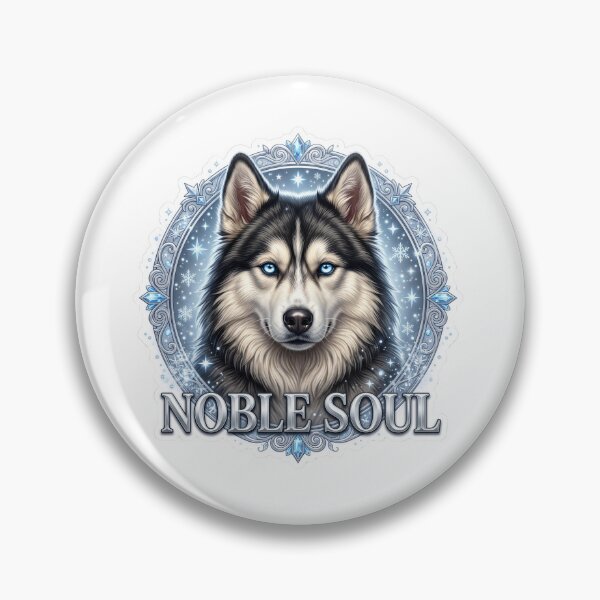 Item preview, Noble Soul Husky Premium Portrait Art designed and sold by pradeepvisuals.