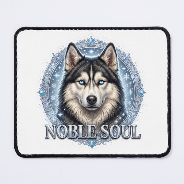 Item preview, Noble Soul Husky Premium Portrait Art designed and sold by pradeepvisuals.