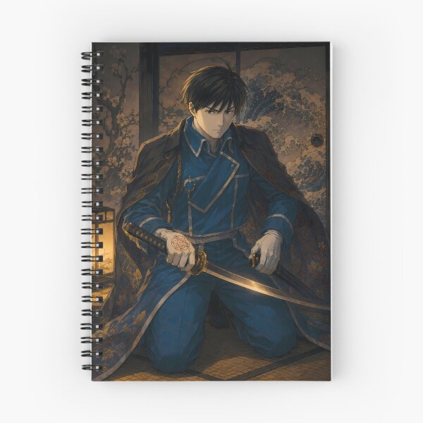 Item preview, Roy Mustang Fullmetal Alchemist Moonlit Samurai Focus designed and sold by mildaclairmo.