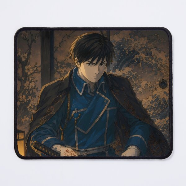 Item preview, Roy Mustang Fullmetal Alchemist Moonlit Samurai Focus designed and sold by mildaclairmo.