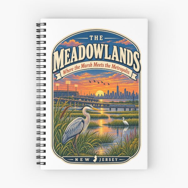 Item preview, The Meadowlands – Where the Marsh Meets the Metropolis designed and sold by Past in Threads.