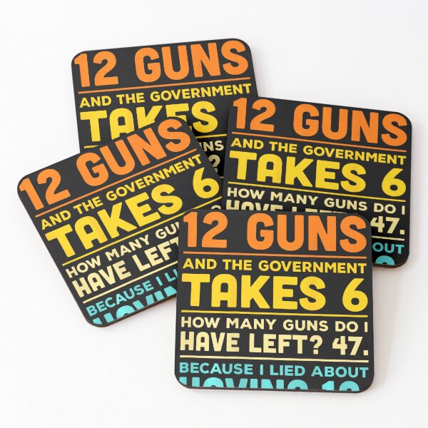 Item preview, Funny Second Amendment Math 12 Guns Government designed and sold by HaytamShop.
