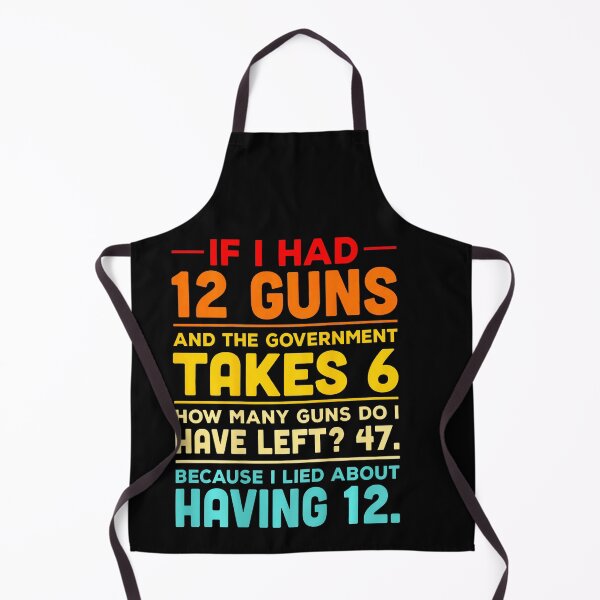 Item preview, Funny Second Amendment Math 12 Guns Government designed and sold by HaytamShop.