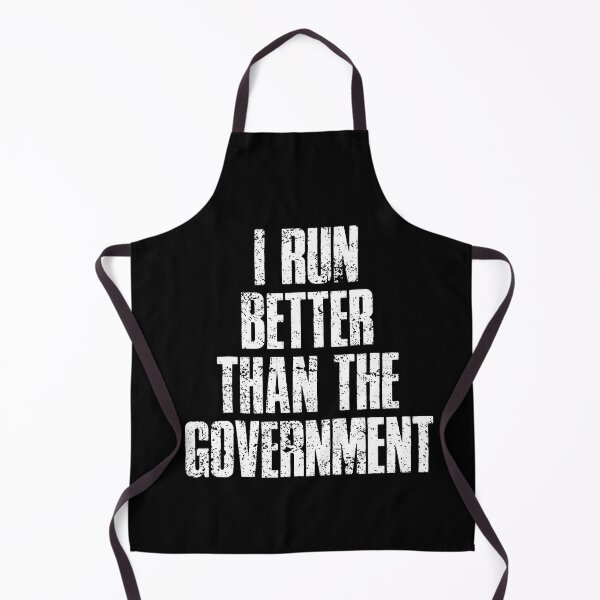 Item preview, Funny Running Humor I Run Better Than Government designed and sold by HayleePacoch.