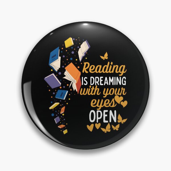 Item preview, Reading is dreaming with your eyes open designed and sold by Oreo2020 Creations.